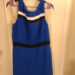 Royal blue dress